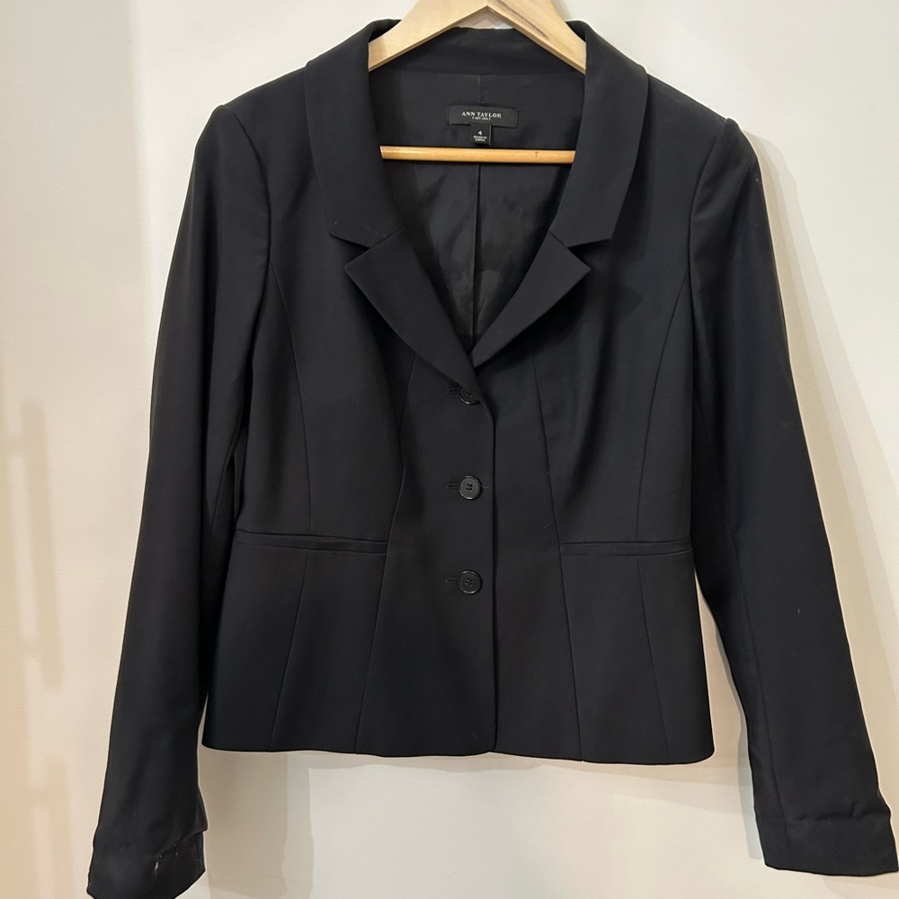 Ann Taylor Classic Black Blazer